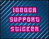 {G}Support Sticker - 1K