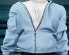 White Blue Jacket