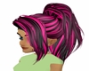 Pink Black Reinna Hair