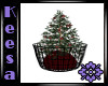 Holiday Tree in a Basket