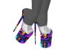 Muse) Digital Neon Heel