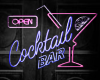 cocktail bar neon