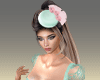 (7K)Rose TParty Hat
