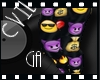 XXL Black Emoji Joggers