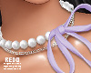 Soft pastels choker