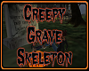Creepy Grave Skeleton