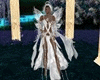 MAU/ WHITE ANGEL DRESS