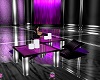 Table basse pose purple