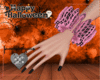 Girl Clown Wrist Cuffs