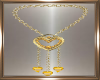 Yellow Heart Necklaces
