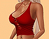 Sexy Busty Top Red