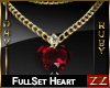 zZ FullSet Heart Ruby