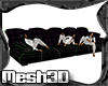 3D. Couch 3 Poses Mesh