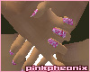Rose Pink Nails