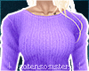 *S* Knitted | Purple