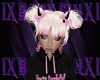 Black Horns Pink Bows