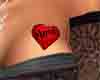 Ame Heart Tattoo