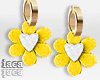 Rosi White Gold Earrings