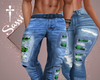 Couples Grinch Jeans