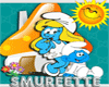 SMURFETTE BABY COUCH