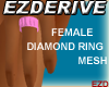 Female Diamond Ring Mesh