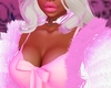 P! Furry Jacket - White