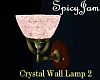 Crystal Wall Lamp 2