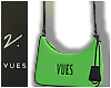 v. Lime Shoulder Bag