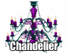 Purple Palace Chandelier