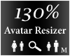 Avatar scaler 130%