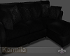 Black L Sofa