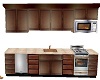 sm  wood kitchen 1 wall