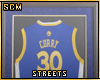 Framed Curry Jersey
