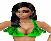 GREEN BIKINI/LEOPARD