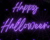 Happy Halloween Neon
