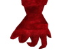 red velvet gloves