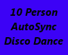 10 Person Disco Dance