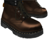 leather boots brown blac