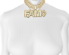 FAM gold female chain