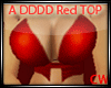  A Red DDDD Top