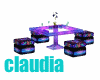 Aqua Club Table neon
