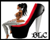 (BL)STIletto heels chair