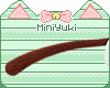 -M- Fat Cat Tail Brown