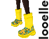 Flower Crucs Boot