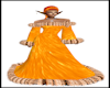 Orange Fur Dress 1