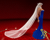 Chr Long Bride Veil Whit
