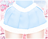 🧸Fluffy Skirt Blue