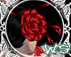 Red Rose Wind Flower Hat