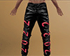 2022 Leather Pant Red M