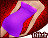 `R, Slinky Dress, Violet